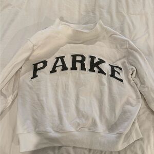 PARKE White Sweatshirt